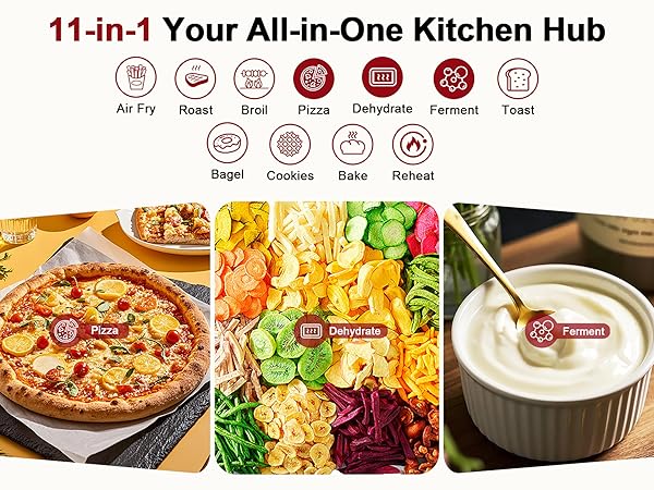 toaster oven air fryer combo