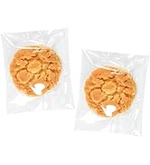 Cherodada 4"x 4", Clear Self Sealing Cellophane Bags for Gift Wrapping, Wrapping Candies, Cookies...