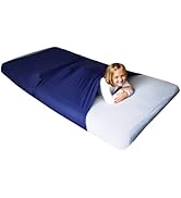Harkla Compression Sheet for Kids - Twin Compression Sheets for All Night Comfort - Breathable an...