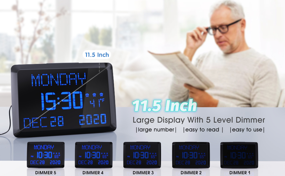 DIGITAL WALL CLOCK
