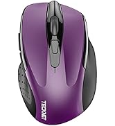 TECKNET Wireless Mouse (2.4G & BT5.0/3.0) Silent Mouse 4800 DPI Computer Mouse 6 Buttons Bluetoot...