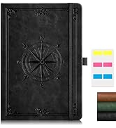 AHGXG Thick Journal Lined Notebook - 320 Numbered Pages A5 College Ruled Notebook for Writing, 10...