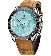 BENYAR Mens Watches Quartz Analog Chronograph Waterproof Wrist Watches for Men Fashion Business W...