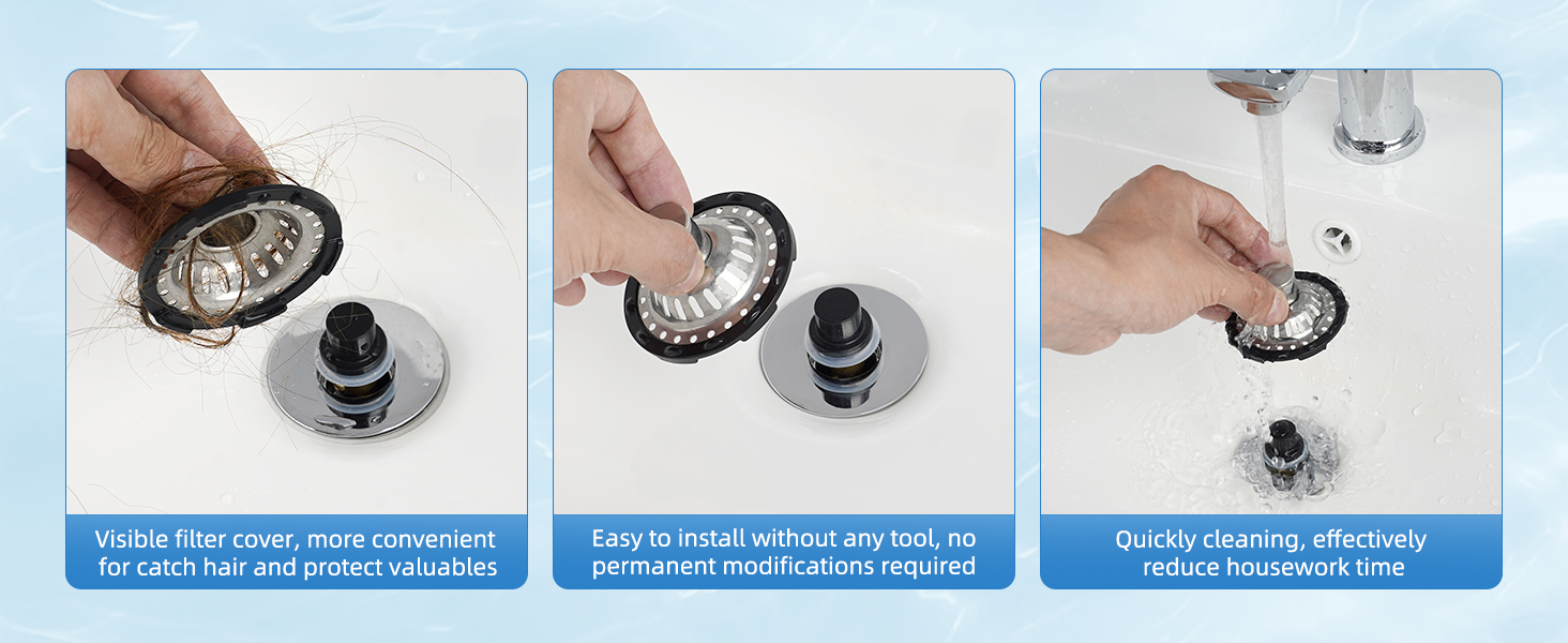 bathroom sink drain