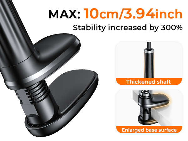 Thickened base, compatible with various usage environments