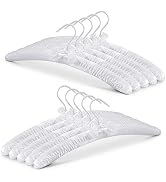 JS HANGER Padded Hanger for Sweaters - 17 Inch Extra Large Heavy Duty Satin Covered Coat Hangers ...