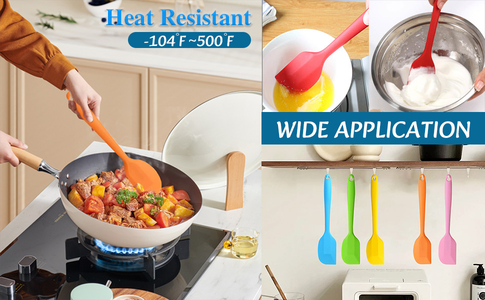 Silicone Spatulas,8.5 inch