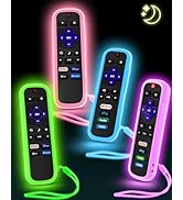 4 Pack OneBom Remote Cover for Roku, The Remote Case Compatible with Roku Voice Remote Official, ...