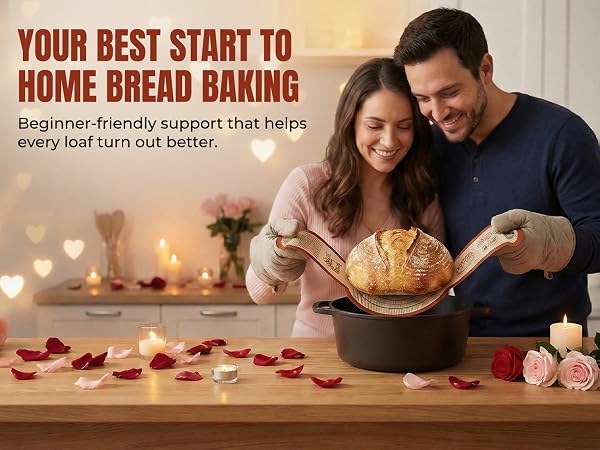 Beginner-friendly support that helps every loaf turn out better.