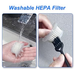 Handheld Computer Vacuum with washable filter