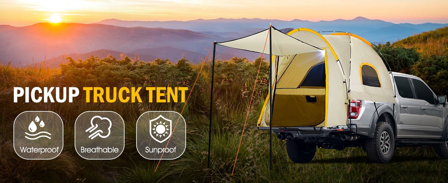 pickup truck tent