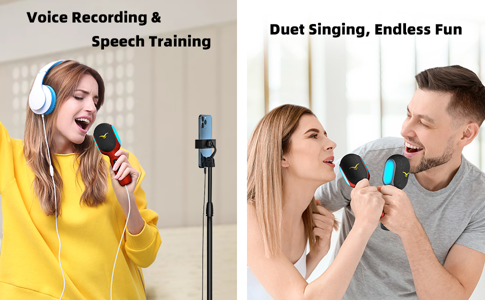 Microphone for Singing, Karaoke Machine