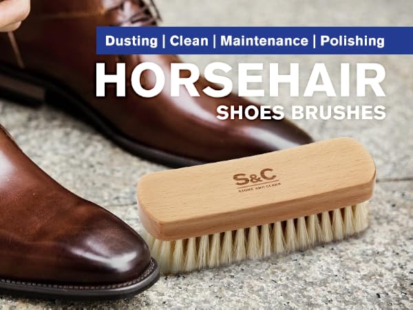 natural shoe brush