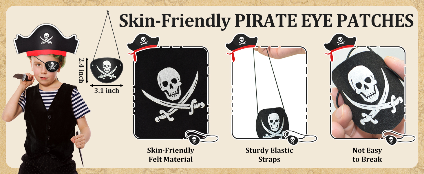 pirate eye patches