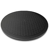 VOLCANOES CLUB Lazy Susan Turntable Organizer - 12 Inch Heavy Duty Rotating Swivel Stand with Ste...