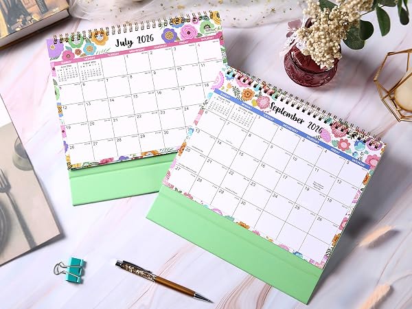 2026-2027 desk calendar small 2026-2027 desktop calendar 2026-2027 small desk calendar