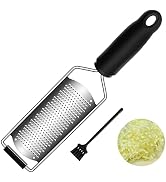 Cheese Zester Grater Handheld with Handle-Lemon Citrus Zester Tool Graters for Kitchen Stainless ...