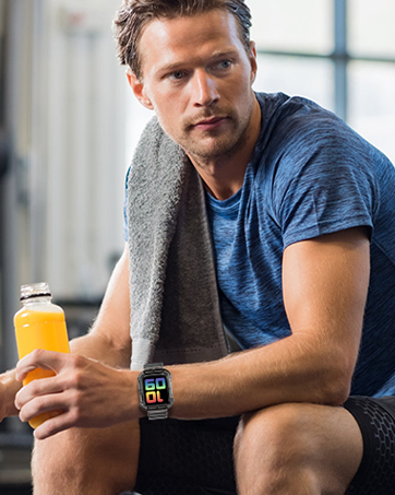 glitter apple watch band