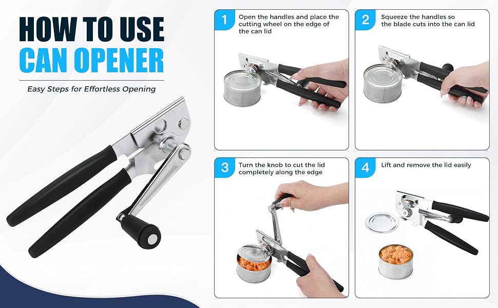 how to use can opener