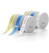 NIIMBOT 6 Rolls Labels Maker Tape for D11/D110/D101 Label Maker, 0.47'' x 1.57'' -160 Tapes/Roll,...