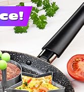 5Pcs Egg Rings For Frying Eggs - Pancake Egg Molder Breakfast Accessories Heart Ring Star Shaped ...