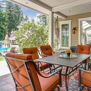 Lifestyle image of user's outdoor patio