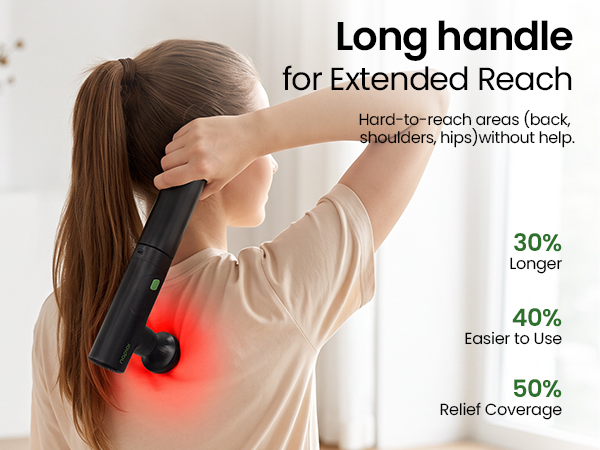 long handle massage gun