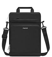 MOSISO Vertical Laptop Shoulder Bag Compatible with MacBook Air/Pro, 13-13.3 inch Notebook, Compa...