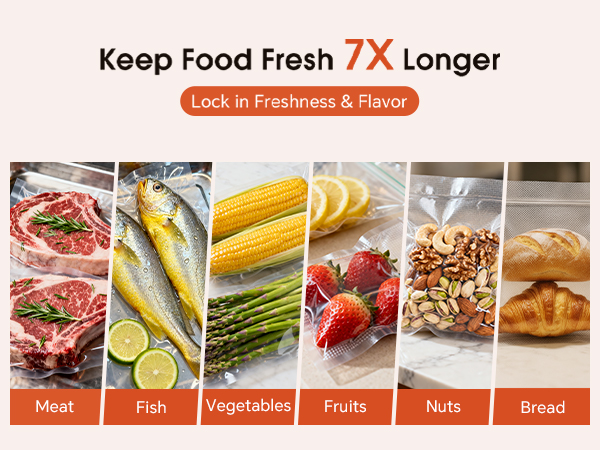 Keep Food Fresh 7X Longer