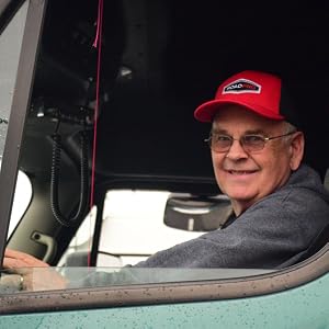 trucker wearing a RoadPro trucker hat