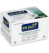 DR.EASY Odor Remover Laundry Detergent Sheets 240 loads Mountain Fresh,Easy To Carry Great For Tr...