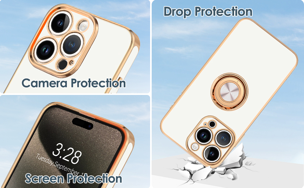 iphone 15 pro max case with kickstand loop