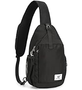 SKYSPER Sling Bag RFID Cross Body Bag Recycled Crossbody Backpack Travel Daypack