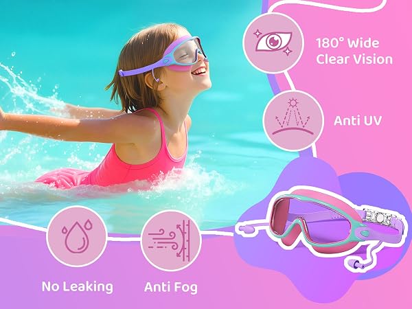 kids google swim