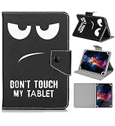 DETUOSI Universal 11 inch Tablet Case, 11 inch Tablet Cover, Travel Portable Protective Folio PU ...