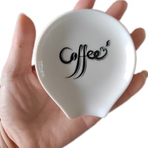 Coffee Bar Accessories, Ceramic Spoon rest for Tablespoon