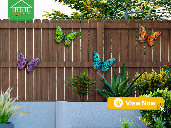 metal butterlfy wall decor