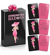 Only Zest 50 Badass Affirmation Cards for Women – Motivational Gift for Her, Best Friend Birthday...
