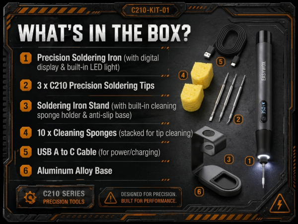 cordless soldering iron kit
