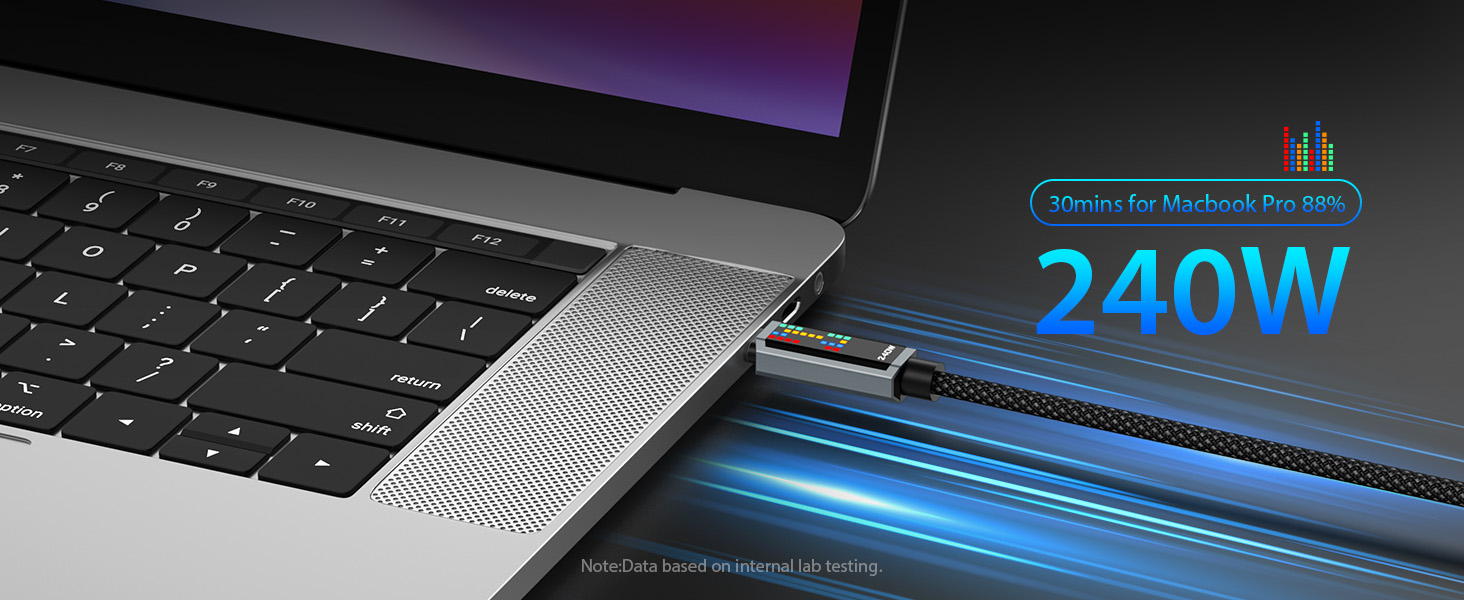 PD 240W fast charging cable