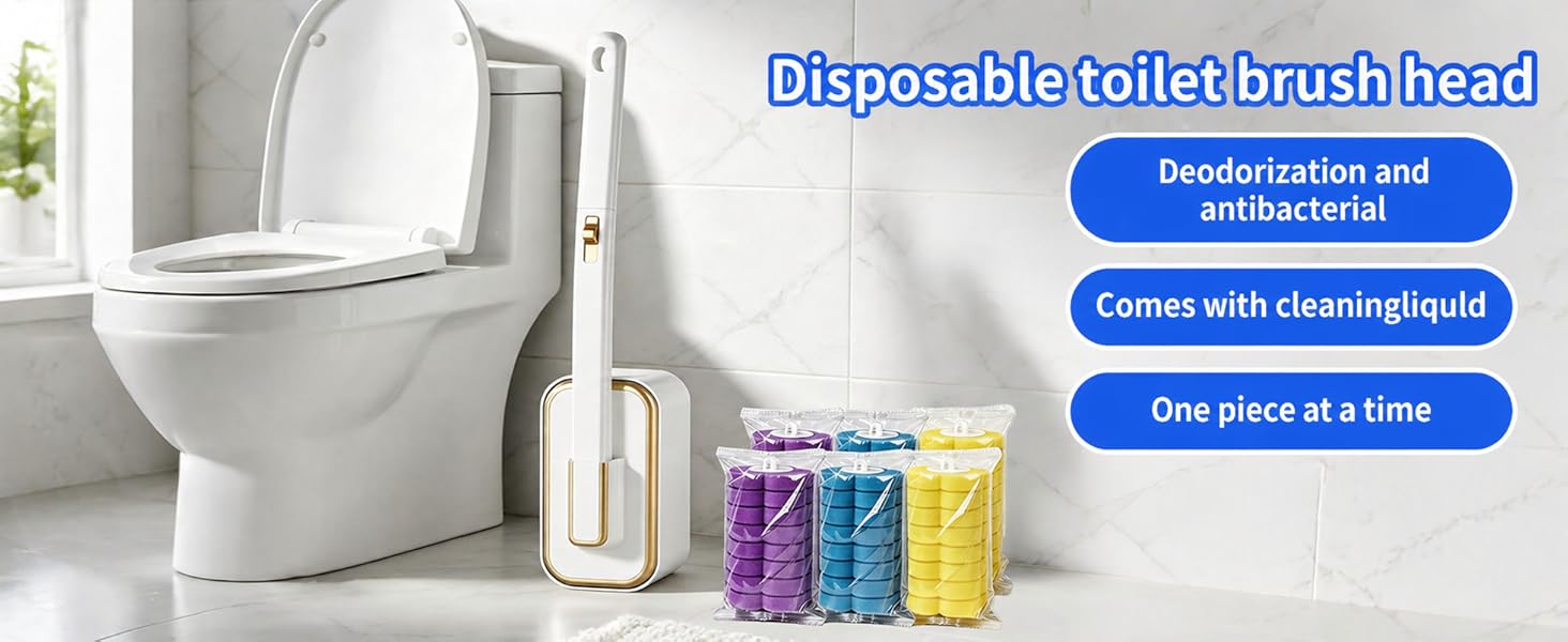 Disposable Toilet Brush
