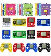 DOEA 12Pcs Video Game Party Favors for Kids, Arcade Video Keychain,Bulk Game Party Supplies for B...