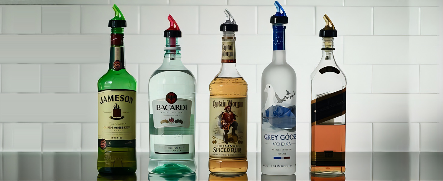 Measure Pour Spout for Liquor Bottles