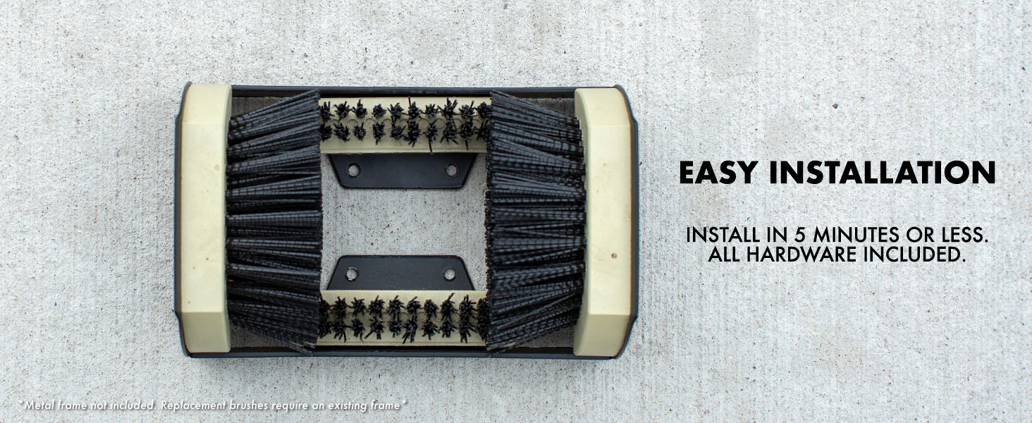Easy Installation. Install in 5 minutes or less. All hardware included