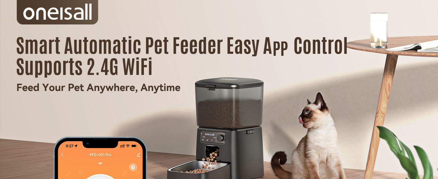 automatic cat feeder