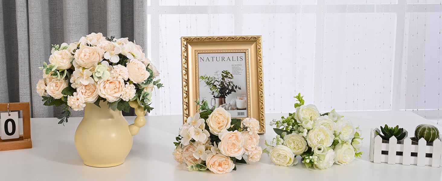 Peonies Artificial Flowers