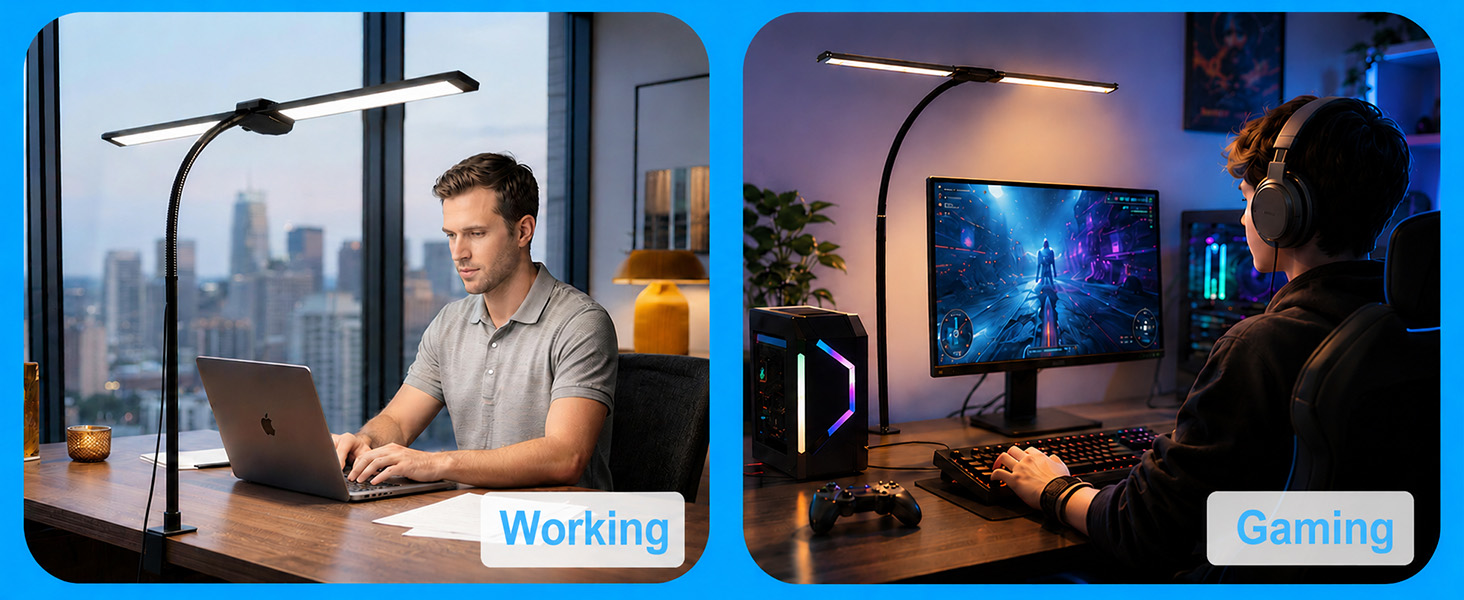 clamp on desk lamp
