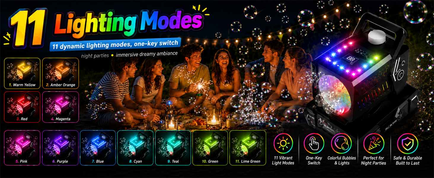 lighting modes
