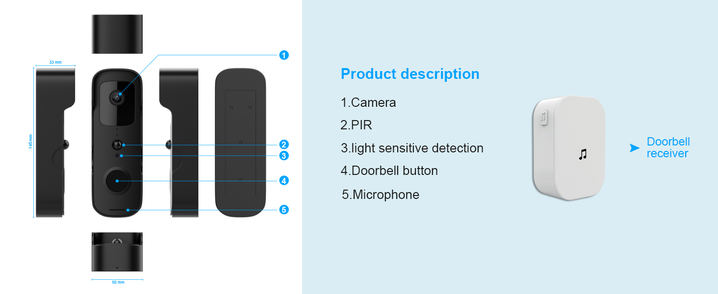 video doorbell wireless