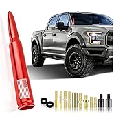Car Bullet Antenna,Truck Exterior Decoration Accessories Car Vehicle Replacement Antenna Conpatib...